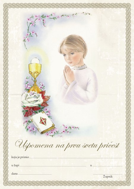 Uspomena na prvu pričest